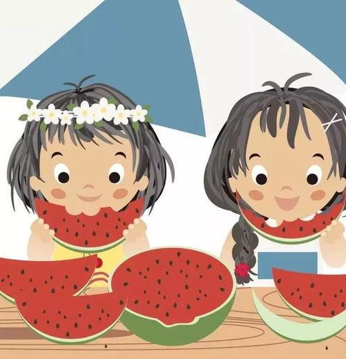 头像漫画吃瓜,揭秘日常生活中的趣味瞬间