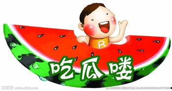 小熊吃瓜相片大全图片,瓜果盛宴相册